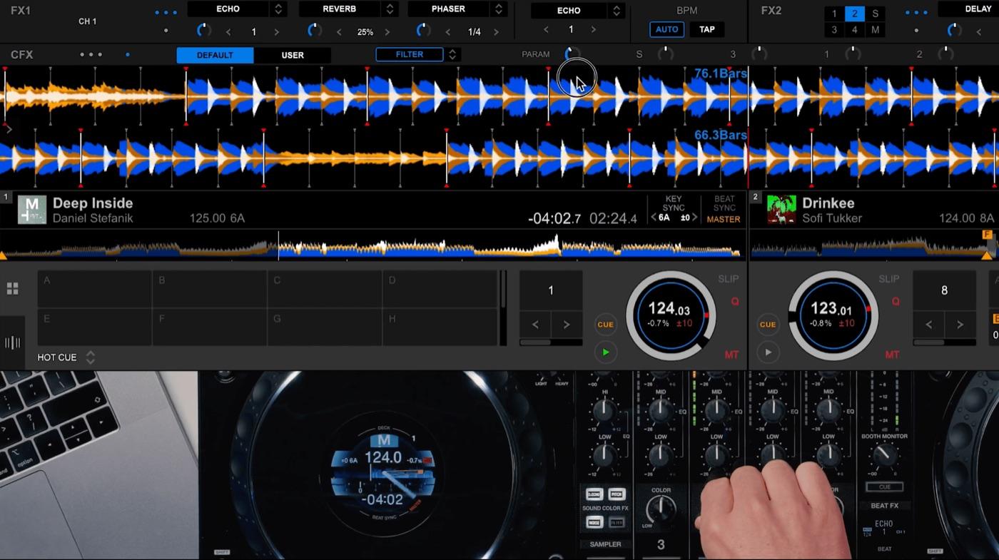 Mixing in key and using EQ on a house track