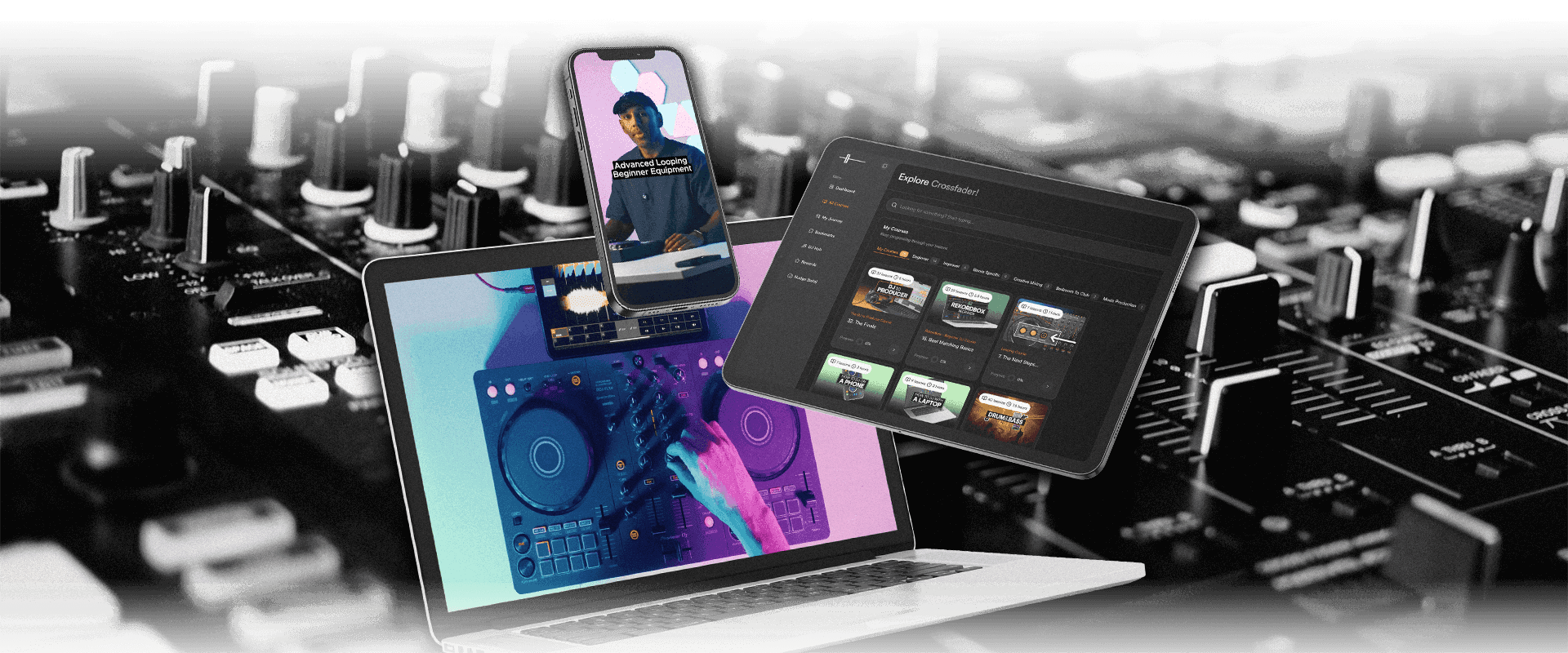 The Complete DJ Package, every Crossfader DJ course in one bundle