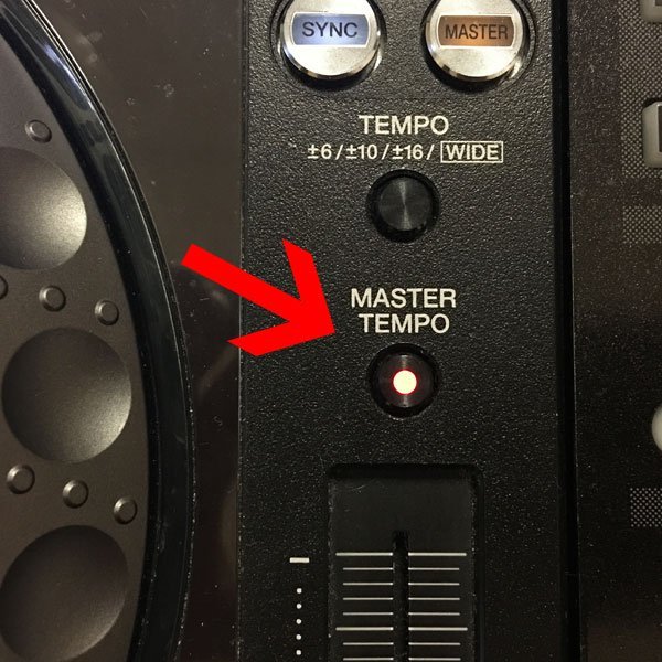 what is master tempo on cdj
