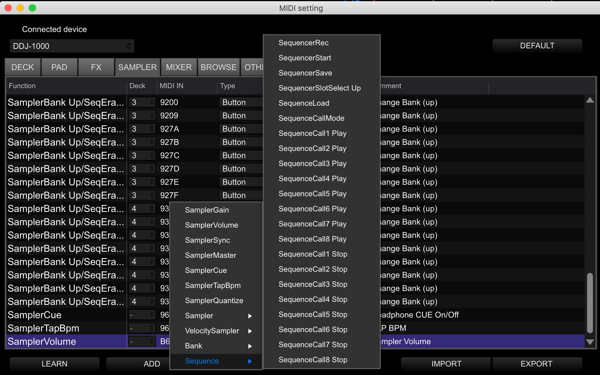 Midi Mapping 2