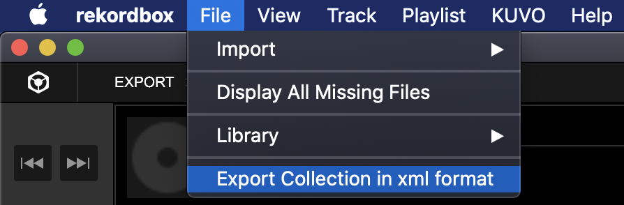 Rekordbox XML Export For Denon Engine Prime