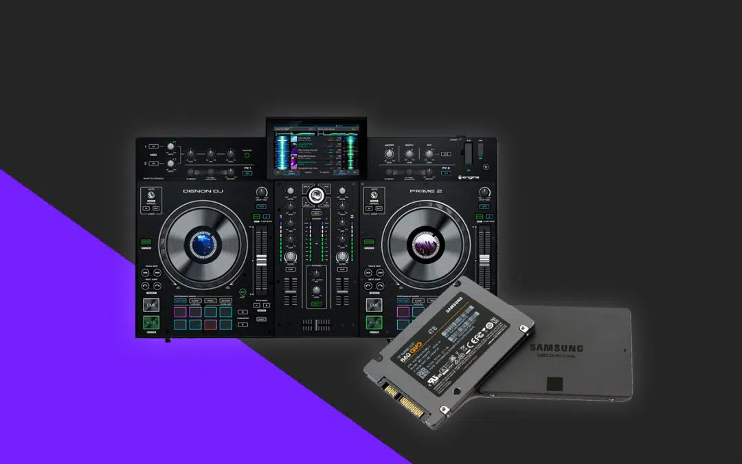 How to install a hard drive in Denon DJ Prime 2, Prime 4 and SC6000