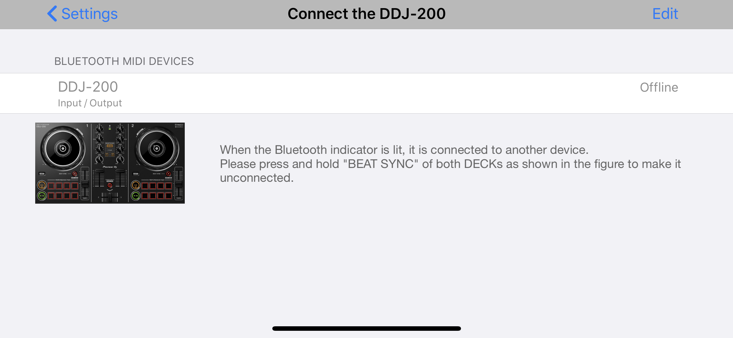 WeDJ Connect DDJ 200