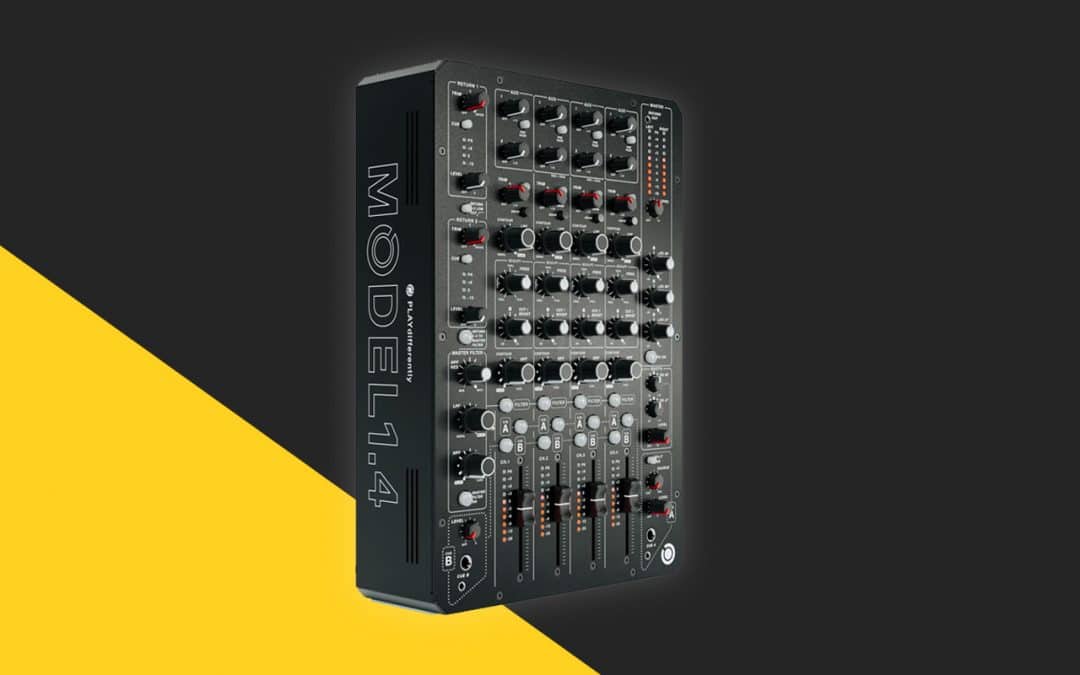 PLAYdifferently Releases MODEL 1.4 – Four Channel Analogue DJ Mixer