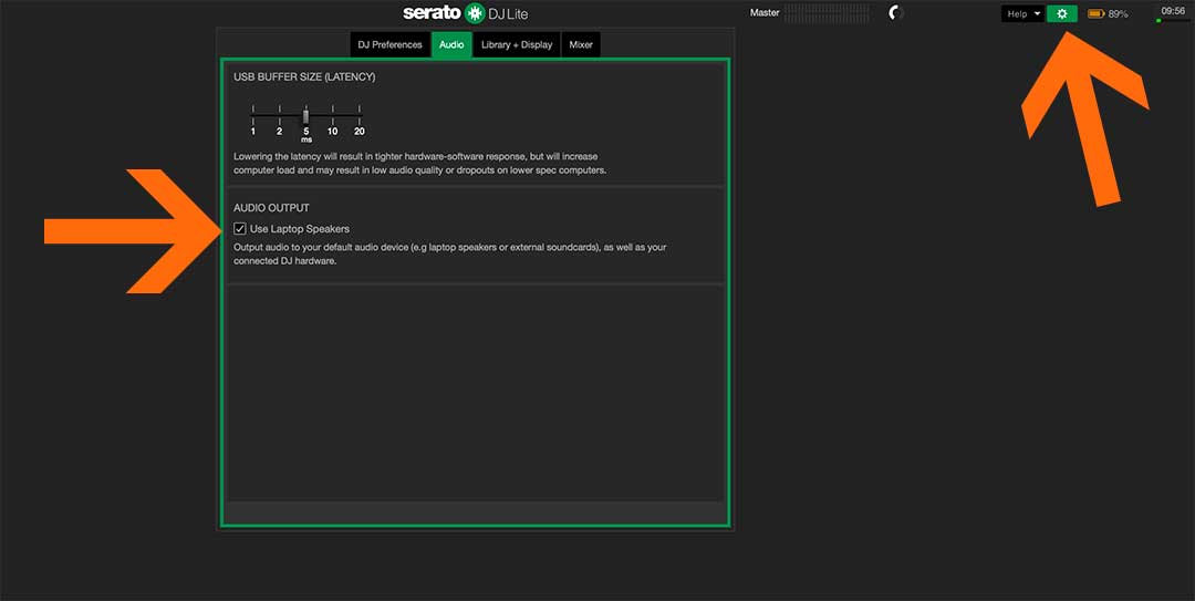 Using DDJ SB3 with computer speakers guide