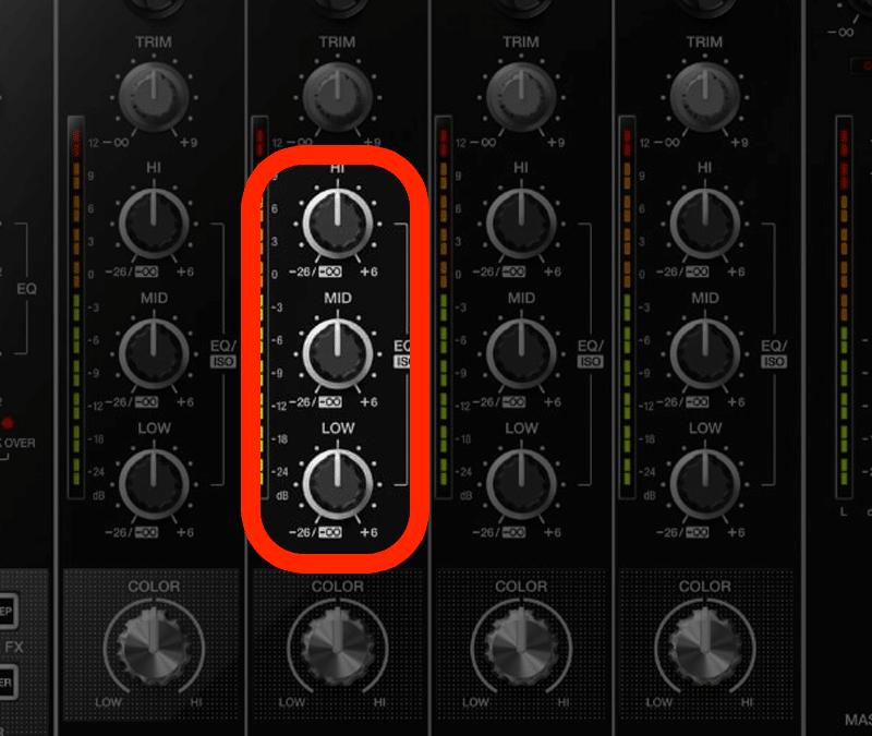 Beginner DJ Lesson – What Are EQ’s On A DJ Mixer?