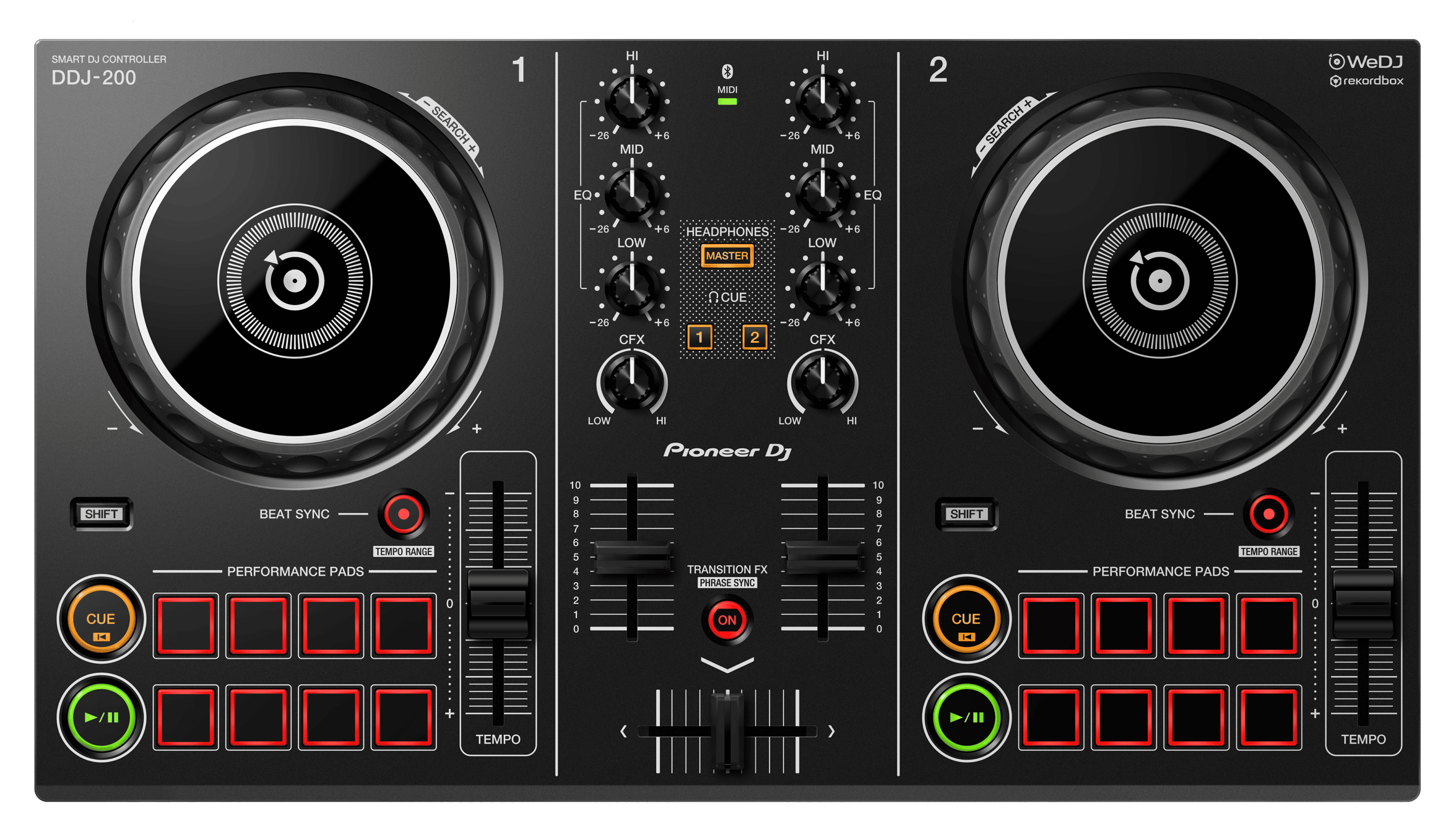 DDJ-200 vs FLX2