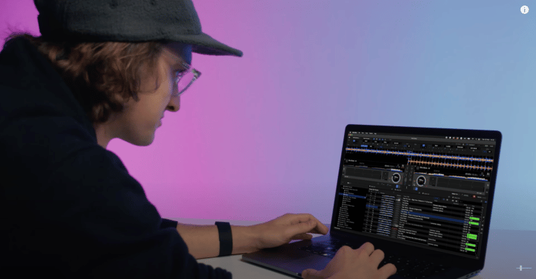 laptop djing