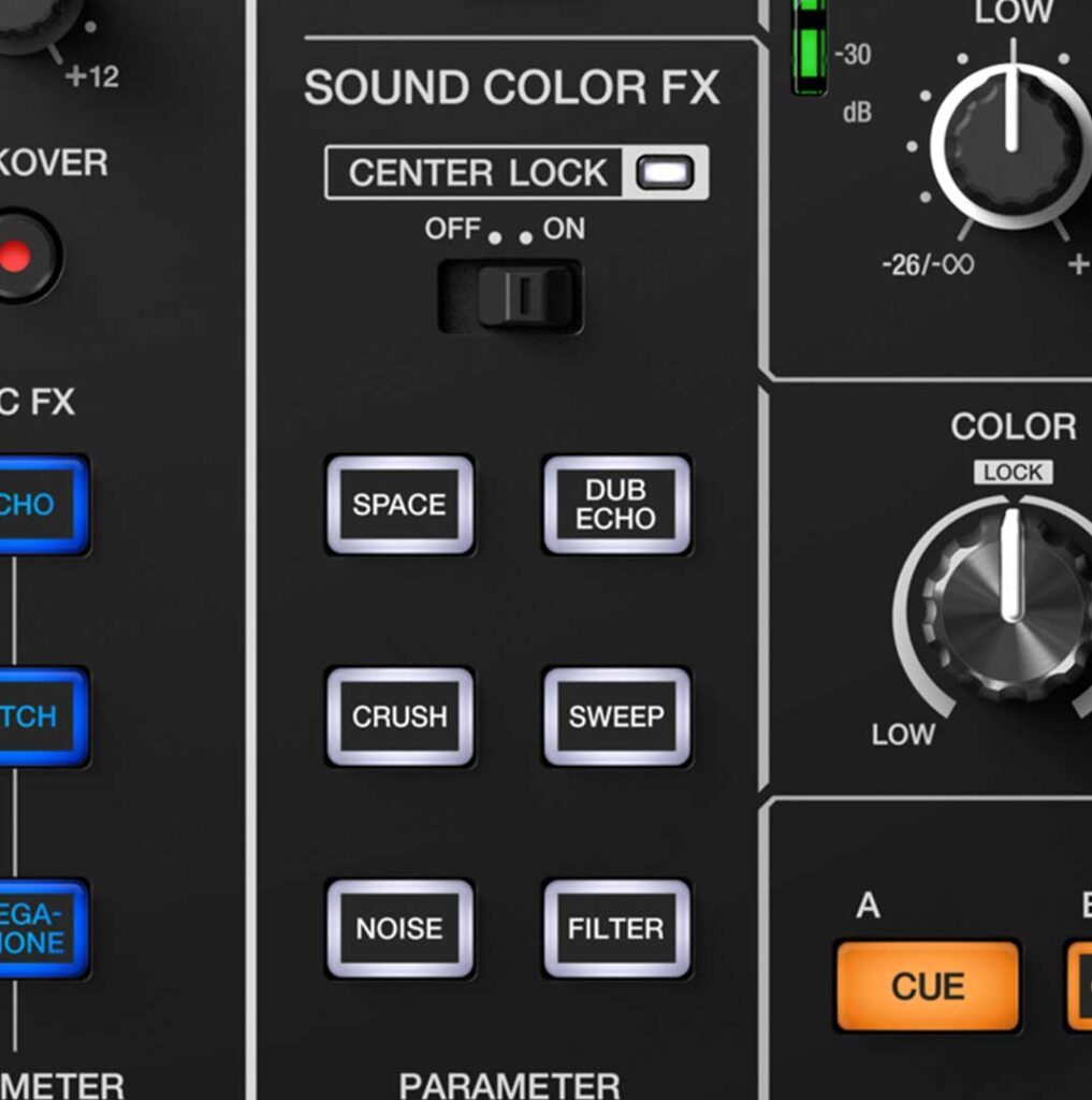 sound colour centre lock djm a9