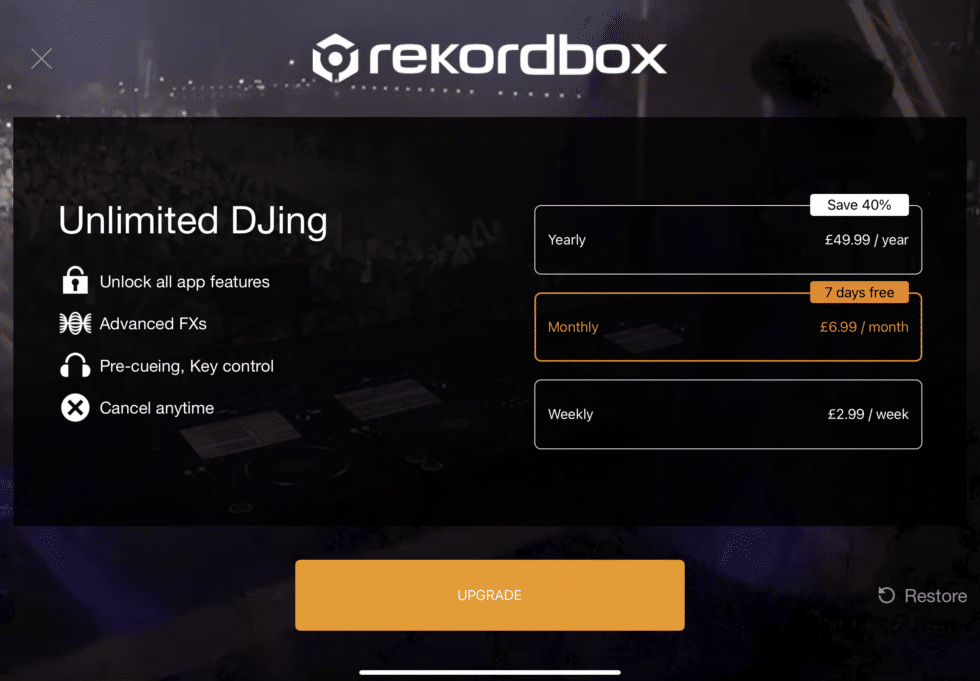 Rekordbox App DJ on your iPhone or iPad!