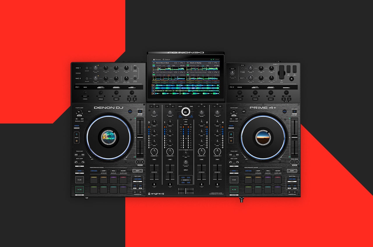 Denon DJ Prime 4+ now with  Music - Review & Guide