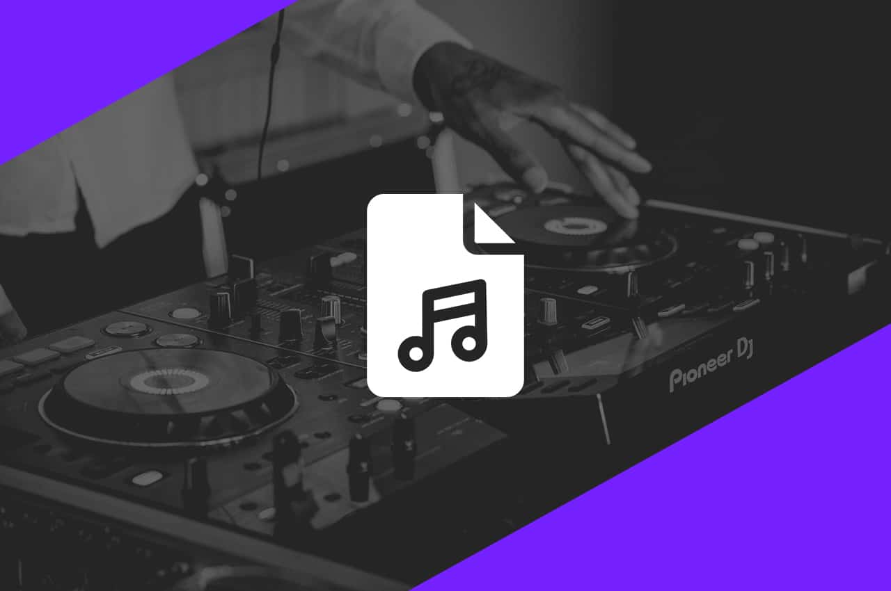 Music file format for DJs