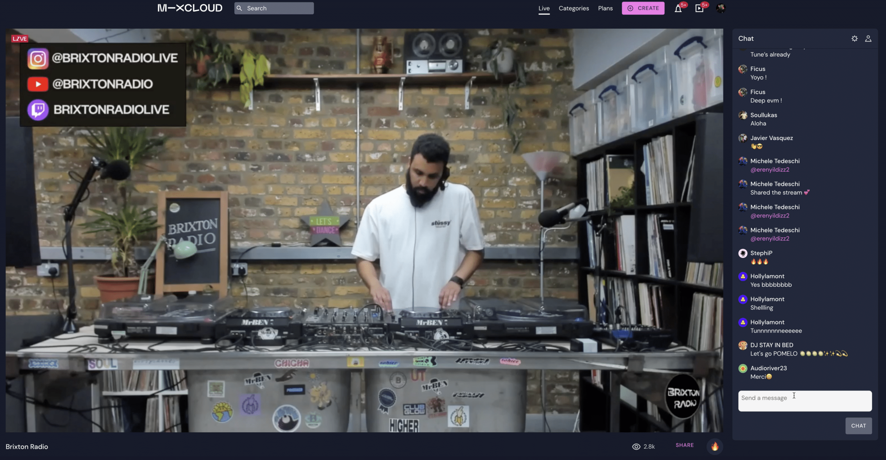 Mixcloud Live DJ