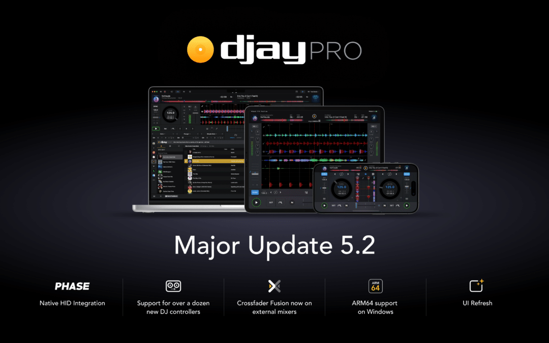djay pro 5.2 has landed… with some INSANE updates!