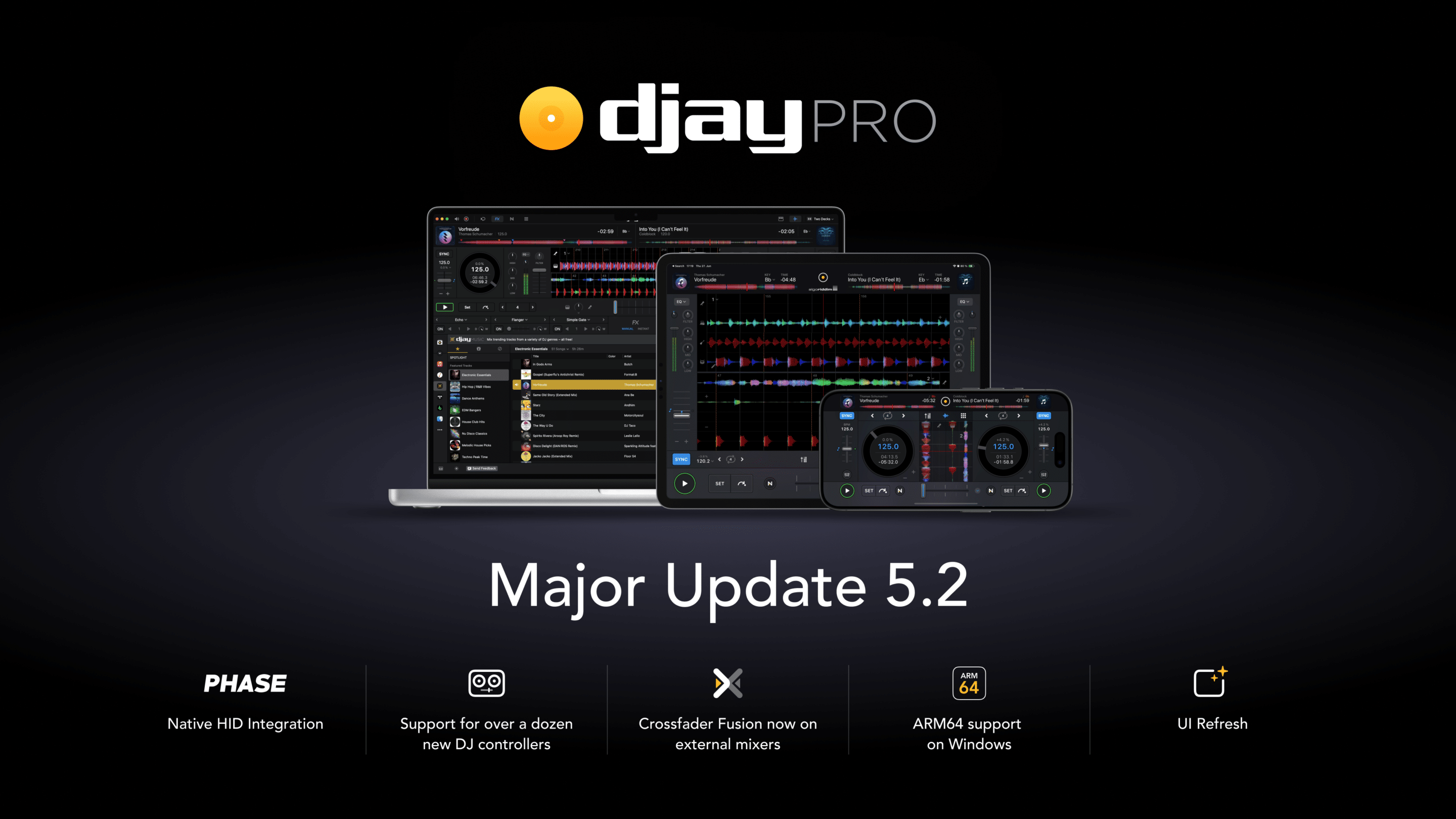 djay pro 5.2 has landed… with some INSANE updates!