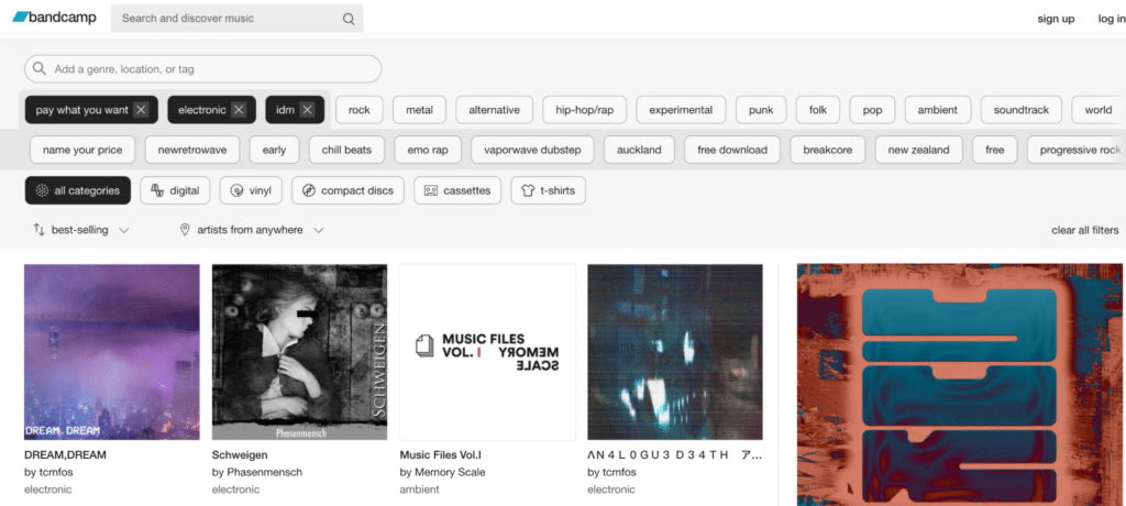 How to download free music from BandCamp