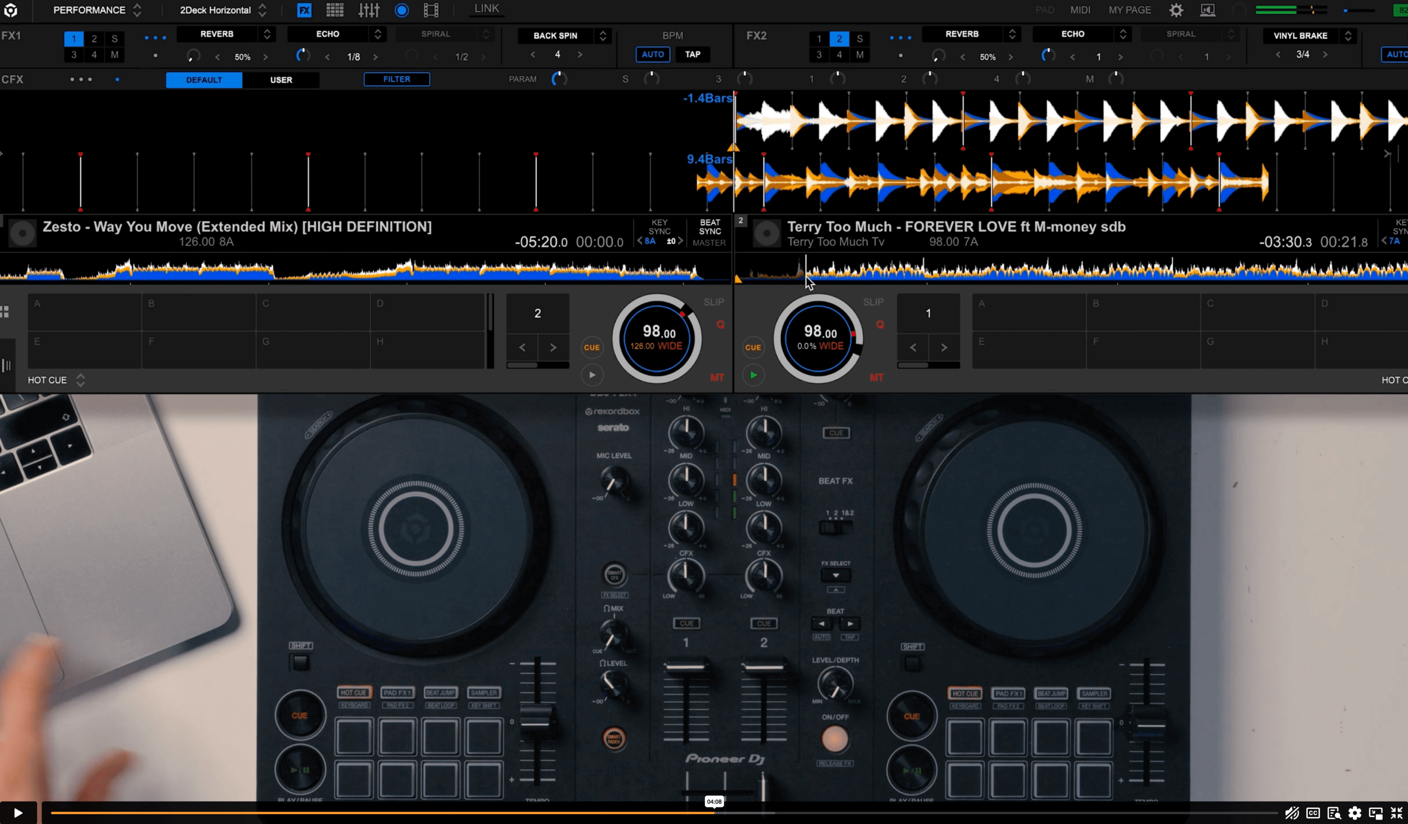 DDJ FLX4 Lesson