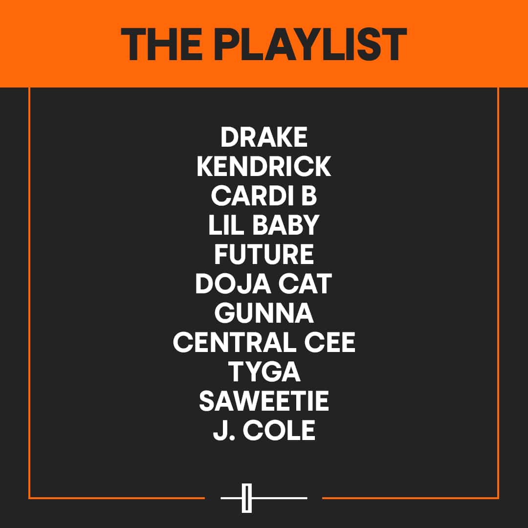 Hip Hop DJ Tracklist