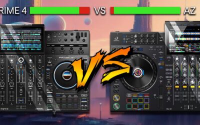 AlphaTheta XDJ-AZ vs. Denon DJ Prime 4+: What’s the best 4-channel DJ all-in-one?