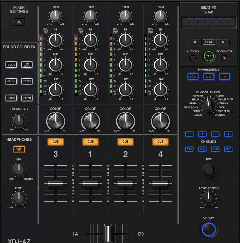 XDJ-AZ Mixer