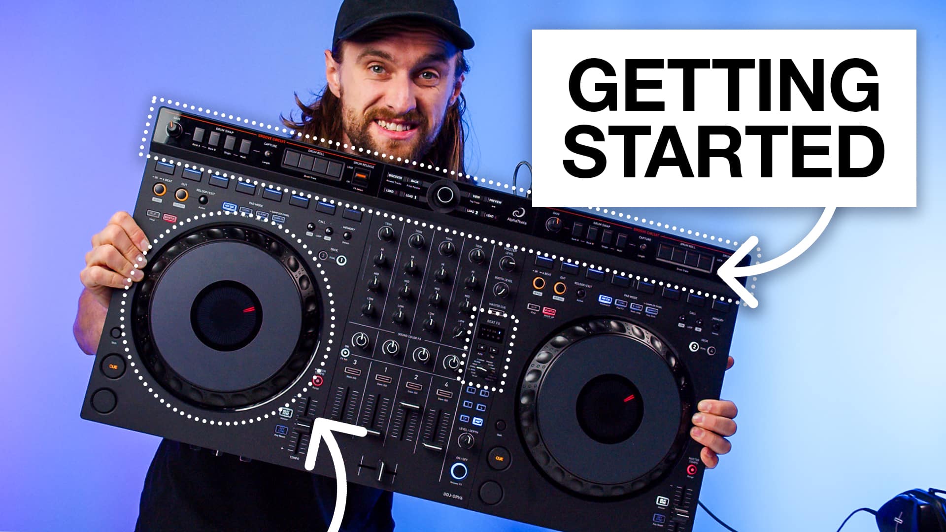 Getting Started with the AlphaTheta DDJ-GRV6