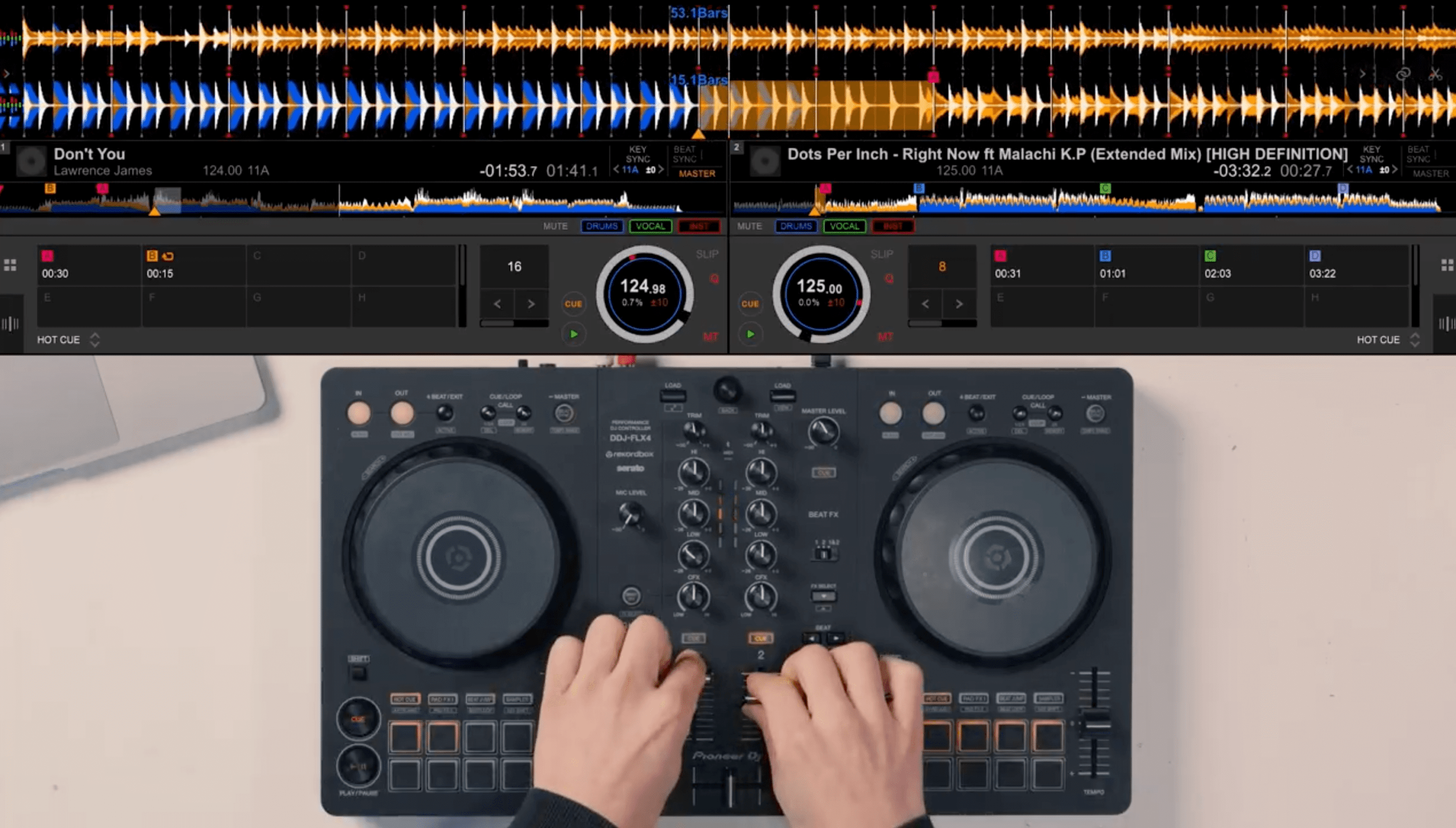 FLX4 Pro pioneer dj ddj-rx3