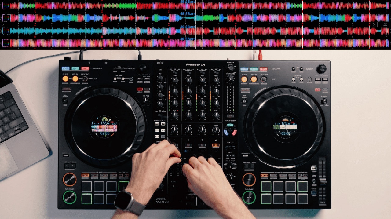 D&B_mixing-techn Pioneer DJ DDJ-FLX10