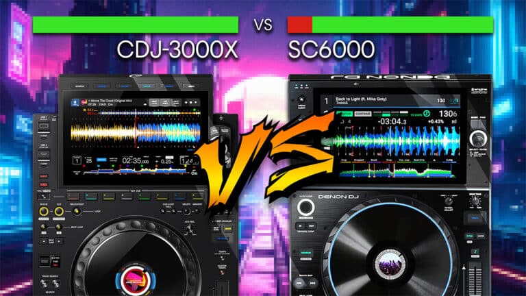 CDJ3000x Vs SC6000